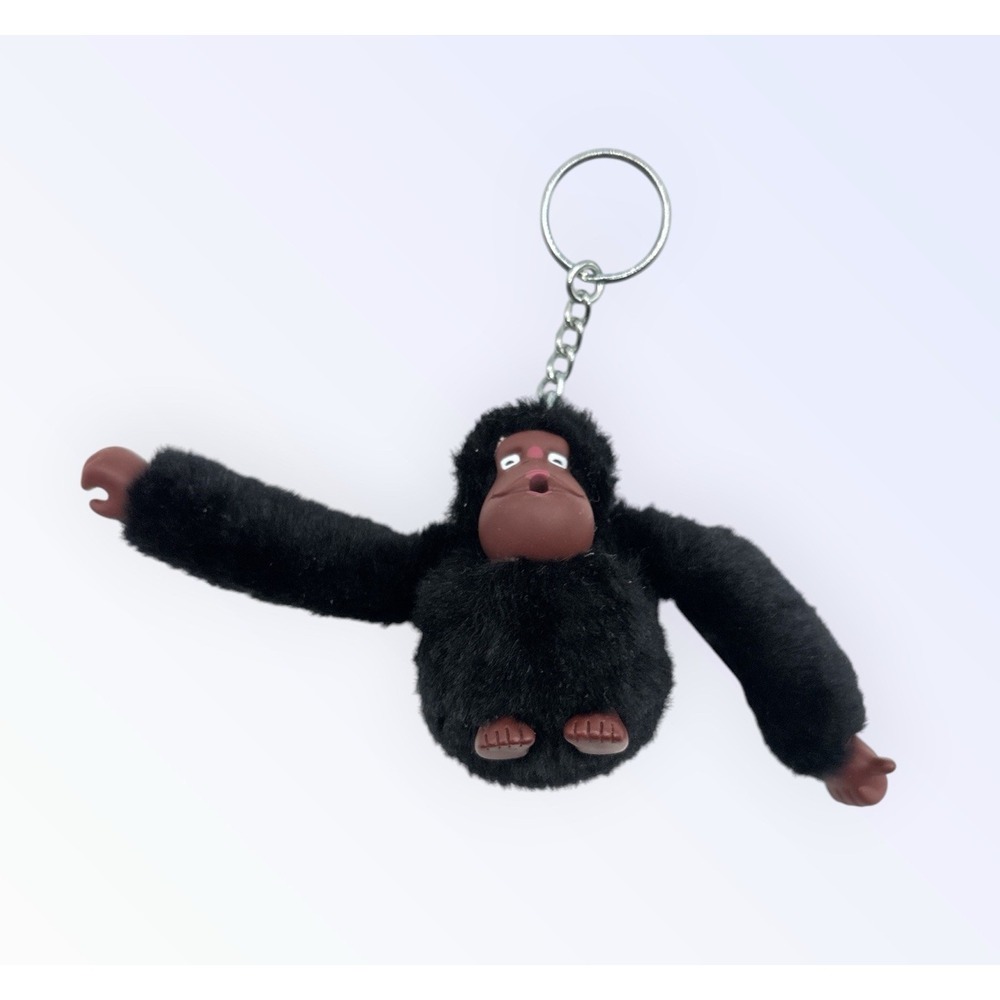 Kipling monkey keychain LEANDRO BROWN MONKEY NEW!!